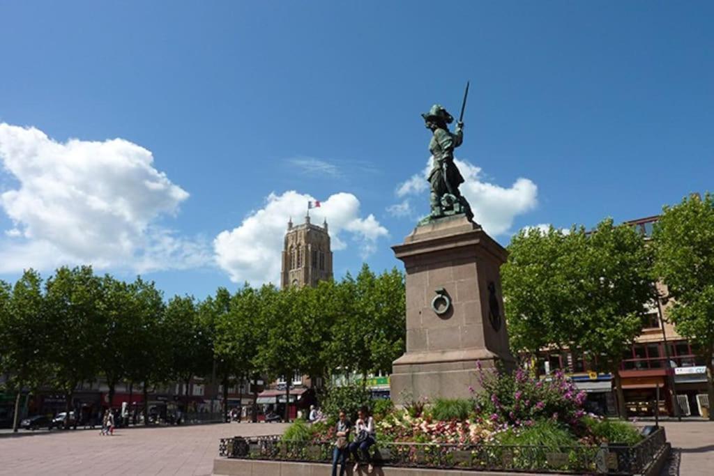 Maison De Ville Restylee Avec Jardin, Proche Gare Dunkirk Ngoại thất bức ảnh