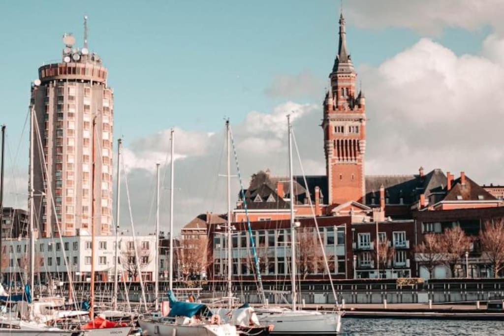 Maison De Ville Restylee Avec Jardin, Proche Gare Dunkirk Ngoại thất bức ảnh